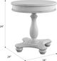 Emerald Home New Haven Oyster Shell Round End Table-2