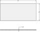 Amisco Customizable Gemma 84" Rectangular Pub Table with 1.5" Solid Ash Top-1