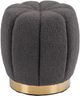 Zuo Modern Napa Dark Gray Ottoman-3