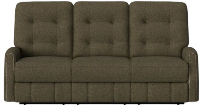 Flexsteel® Customizable Devon Fabric Power Reclining Sofa-2