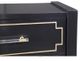 Bassett Mirror Lowery Black Lacquer Hall Chest-3