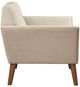 Olliix by INK+IVY Newport Beige 37"W x 29.5"D x 31.5"H Lounge Chair-1