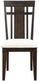 Homelegance® Makah Beige/Dark Brown Dining Side Chair-2