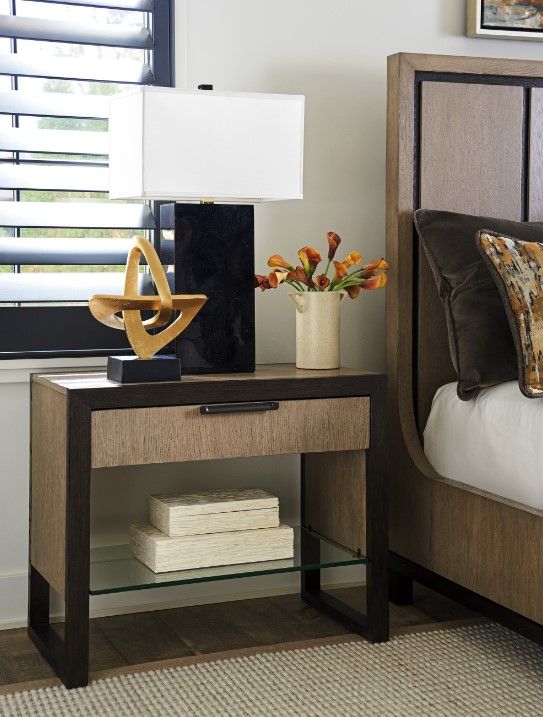 Lexington Home Zanzibar Russo Tunis Nightstand-1