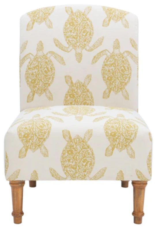 Powell® Tortuga Mustard Accent Chair-1