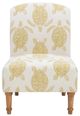 Powell® Tortuga Mustard Accent Chair-1