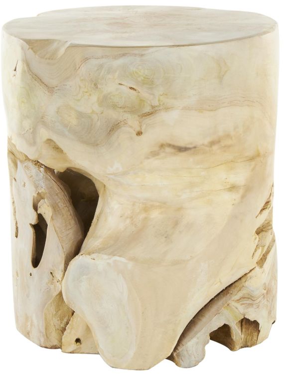 Deco Marche Light Brown 15" End Table-0