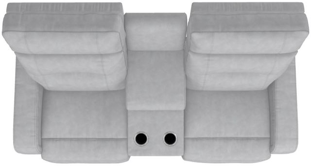 La-Z-Boy® Baron Mist Power Wall Reclining Loveseat with Console, Headrest and Lumbar-5