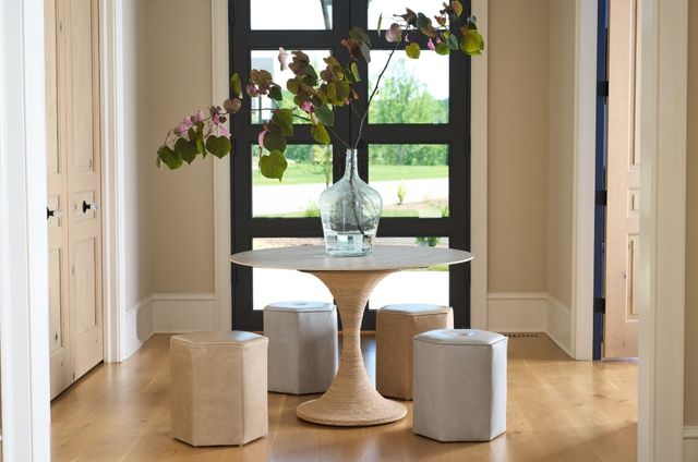 Universal Explore Home™ Oasis Travertine Beige Dining Table-1
