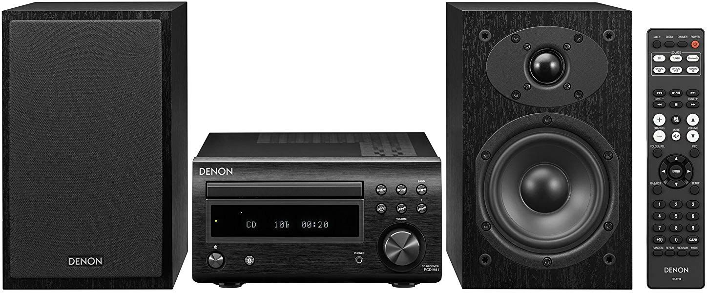 Denon® D-M41 Micro Hi-Fi System | Primetime Audio Video