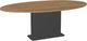 Amisco Customizable Lucarelli 84" Oval Dining Table with 1" Birch Veneer Top-0