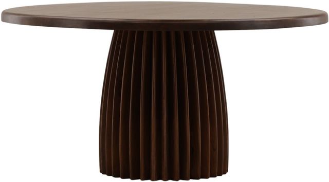Dovetail Furniture Abrams Brown Dining Table-0