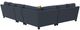 Jackson Furniture Foley 4-Piece Lead L-Shape Sectional-1