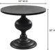 Moe's Home Collection Lexie Black Dining Table-3