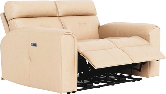 Palliser® Furniture Customizable Acacia Power Reclining Loveseat with Power Headrest-1