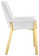 VIG Furniture Modrest Ganon White/Gold Dining Chair-2