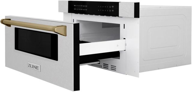 ZLINE Autograph Edition 1.2 Cu. Ft. Stainless Steel Microwave Drawer -3