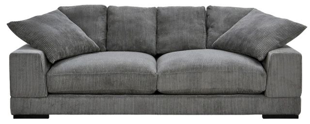 Moe's Home Collection Plunge Charcoal Sofa-1
