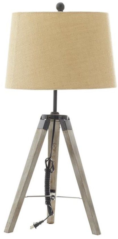 Deco Marche Brown 15" Table Lamp-1