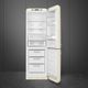 Smeg 50's Style 24'' 11.7 Cu. Ft. Cream Bottom Freezer Refrigerator-1