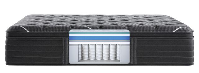 Beautyrest Black® C-Class 16" Hybrid Plush Pillow Top Mattress-2