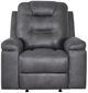 Signature Design by Ashley® Windstade Granite Power Rocker Recliner-1