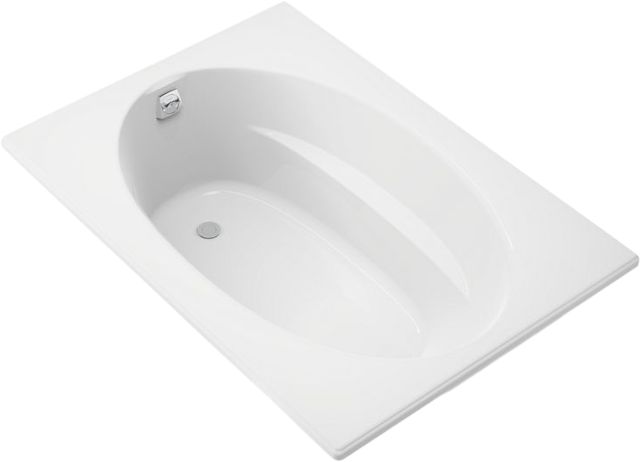 KOHLER® Windward® White 60" x 42" Drop-In Bath-0