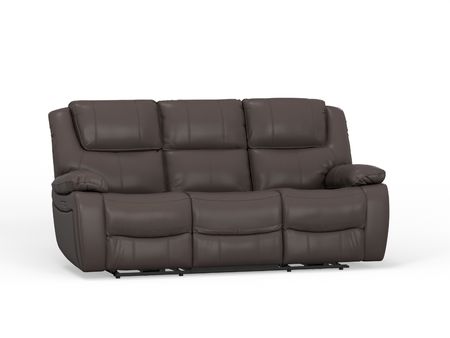 Madras Power Leather Sofa