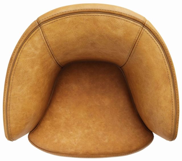 Parker House® Barolo Vintage Caramel Swivel Club Chair-4