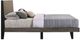 ACME Furniture Valdemar Brown/Weatheted Gray Queen Panel Bed-2