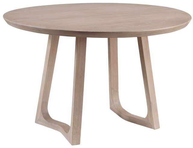 Moe's Home Collection Silas White Oak Round Dining Table-0