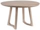 Moe's Home Collection Silas White Oak Round Dining Table-0