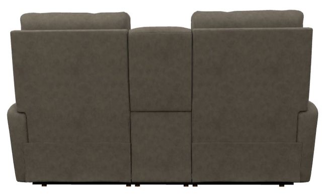 La-Z-Boy® Liam Mushroom Power Wall Reclining Loveseat with Console and Headrest-4