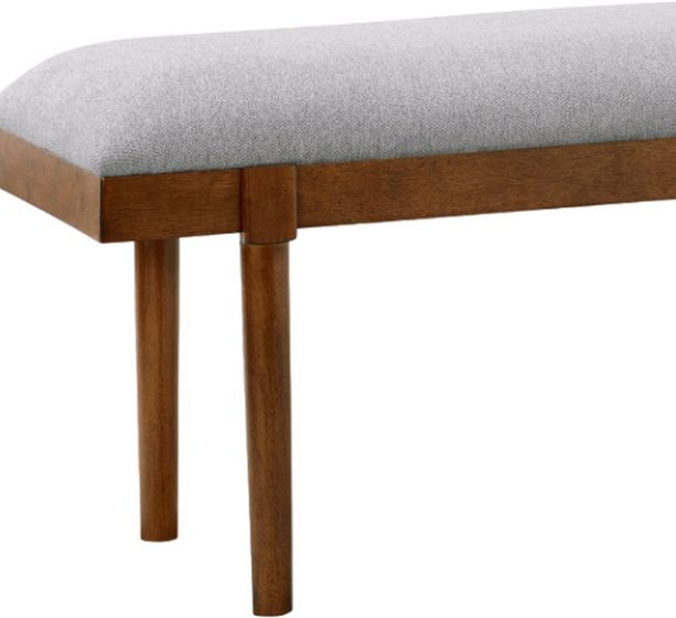 Signature Design by Ashley® Lyncott Gray/Brown 59" Upholstered Dining Bench-1