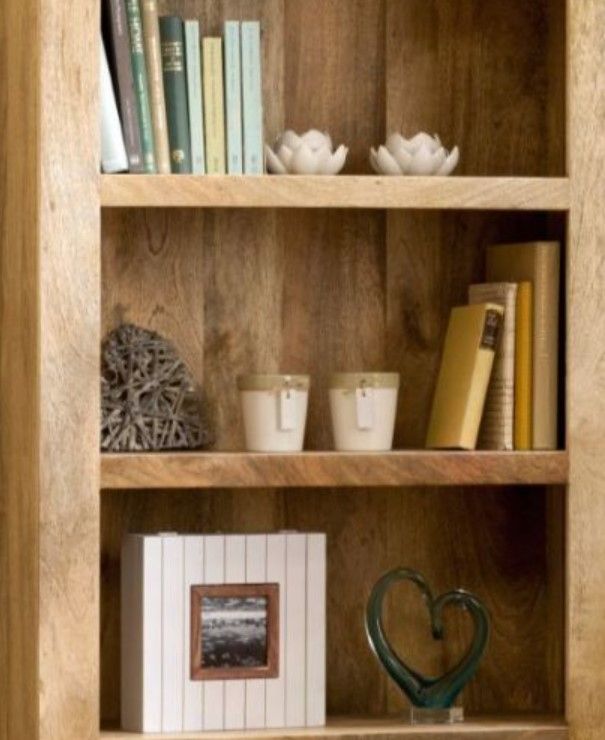 Jaipur Furniture Dakota Light Brown Bookcase-1