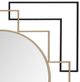 Signature Design by Ashley® Oceanal Black/Gold Accent Mirror-1