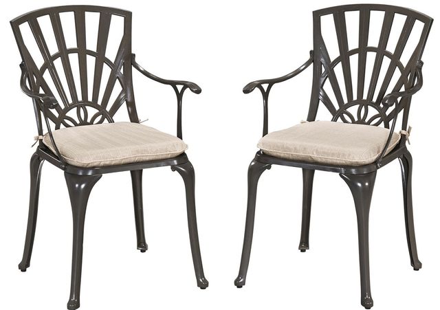 homestyles® Grenada 5-Piece Khaki Gray Outdoor Dining Set -3