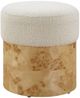 Uttermost® Swirls Ivory Ottoman-0