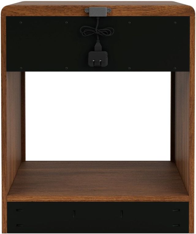 Riverside Furniture Elsie Classic Walnut 1-Drawer Nightstand-2