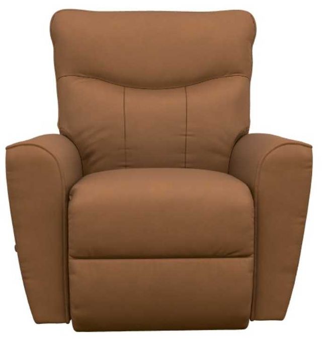 La-Z-Boy® Belmont Camel Leather Manual Rocking Recliner-1