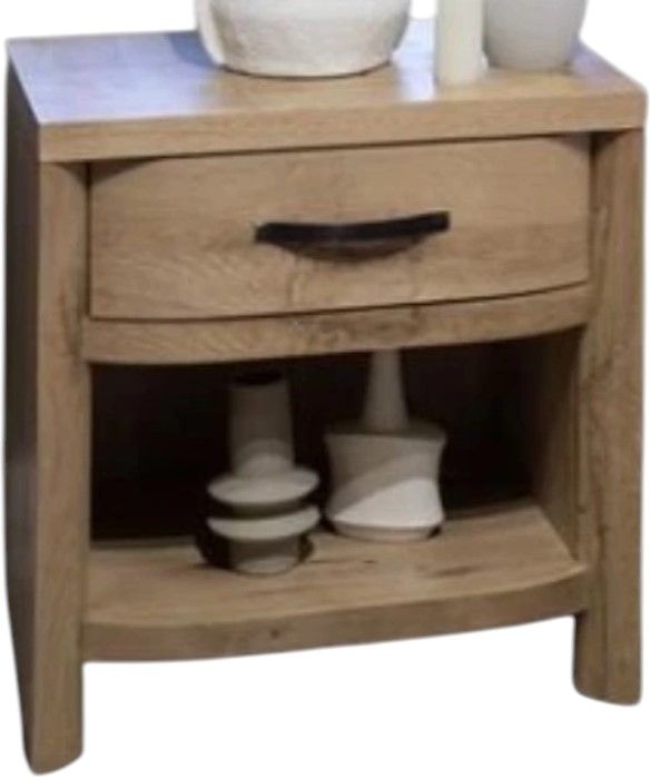 Magnussen Home® Laramie Honey Wheat Open Nightstand-0