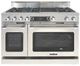 Capital Cooking™ Grand Chef 48" Stainless Steel Open Burner Pro Style Dual Fuel Range with Grill-0