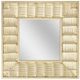 Classy Living Reflective Textured Gold Frame Decorative Mirror-0