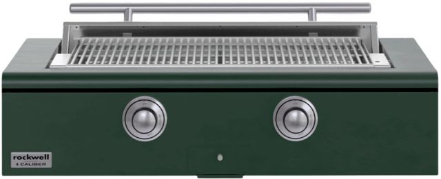 Caliber™ Rockwell Social 2-Burner Emerald Built-In Natural Gas Grill with Stainless Steel Hardware-0