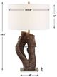 Uttermost® Namath Textured Wood Table Lamp-4