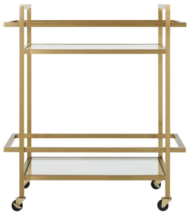 Uttermost® Erena Brass Bar Cart-3