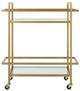 Uttermost® Erena Brass Bar Cart-3
