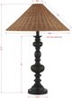 Forty West Gable Black Table Lamp-1