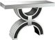 ACME Furniture Nysa Black/Mirrored Console Table-0