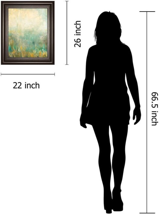 Classy Living Pasion Jardin Vert Wall Art -2